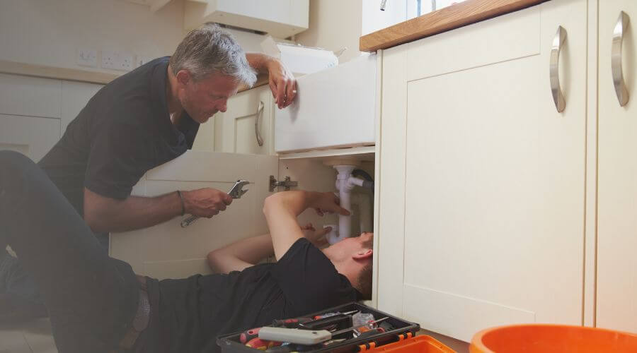 Professional burst pipe repair services in La Fontaine, IN